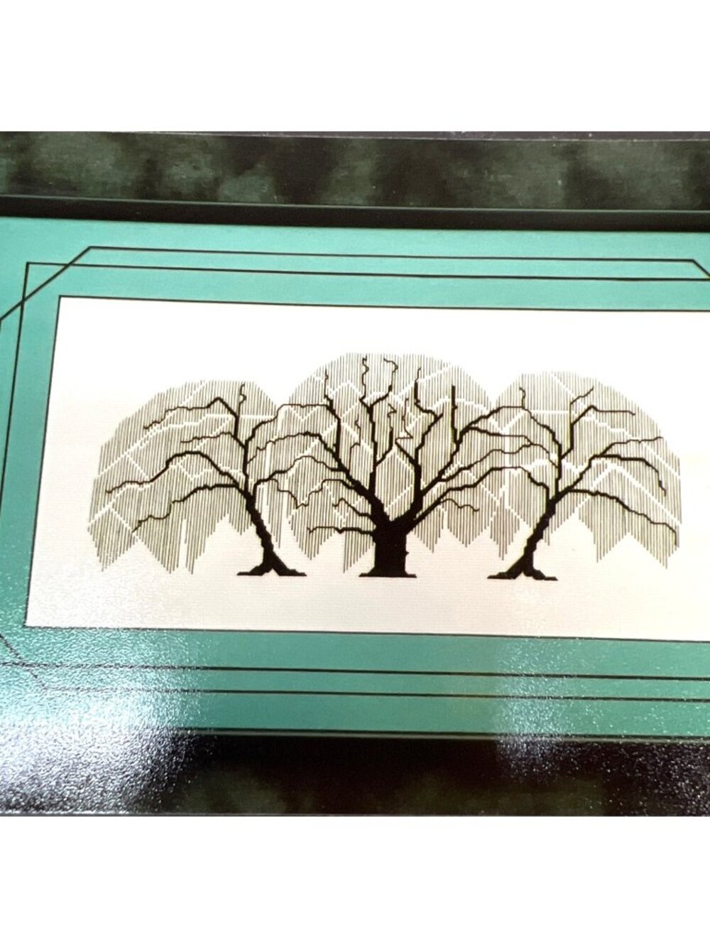 RARE Twinkling Of Willows Cross-Stitch Pattern By Simply Old-Fashioned Trees